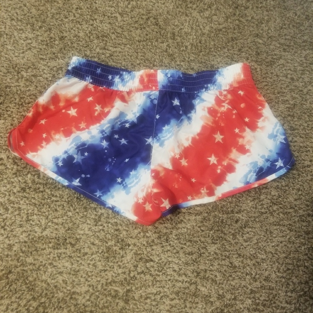 OP. American Flag Shorts.